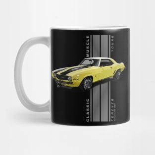 Camaro Z28 Classic American Muscle Cars Vintage Mug